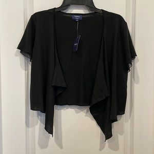 Ladies black shrug. Never worn.